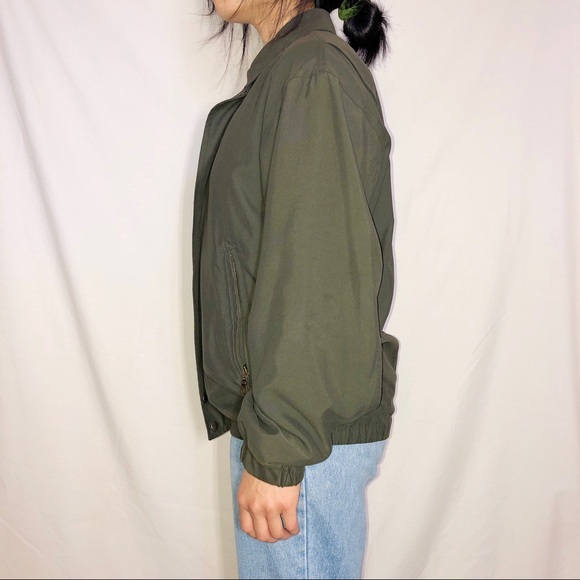 Vintage Newport Harbor Khaki Harrington Jacket - Picture 3 of 6